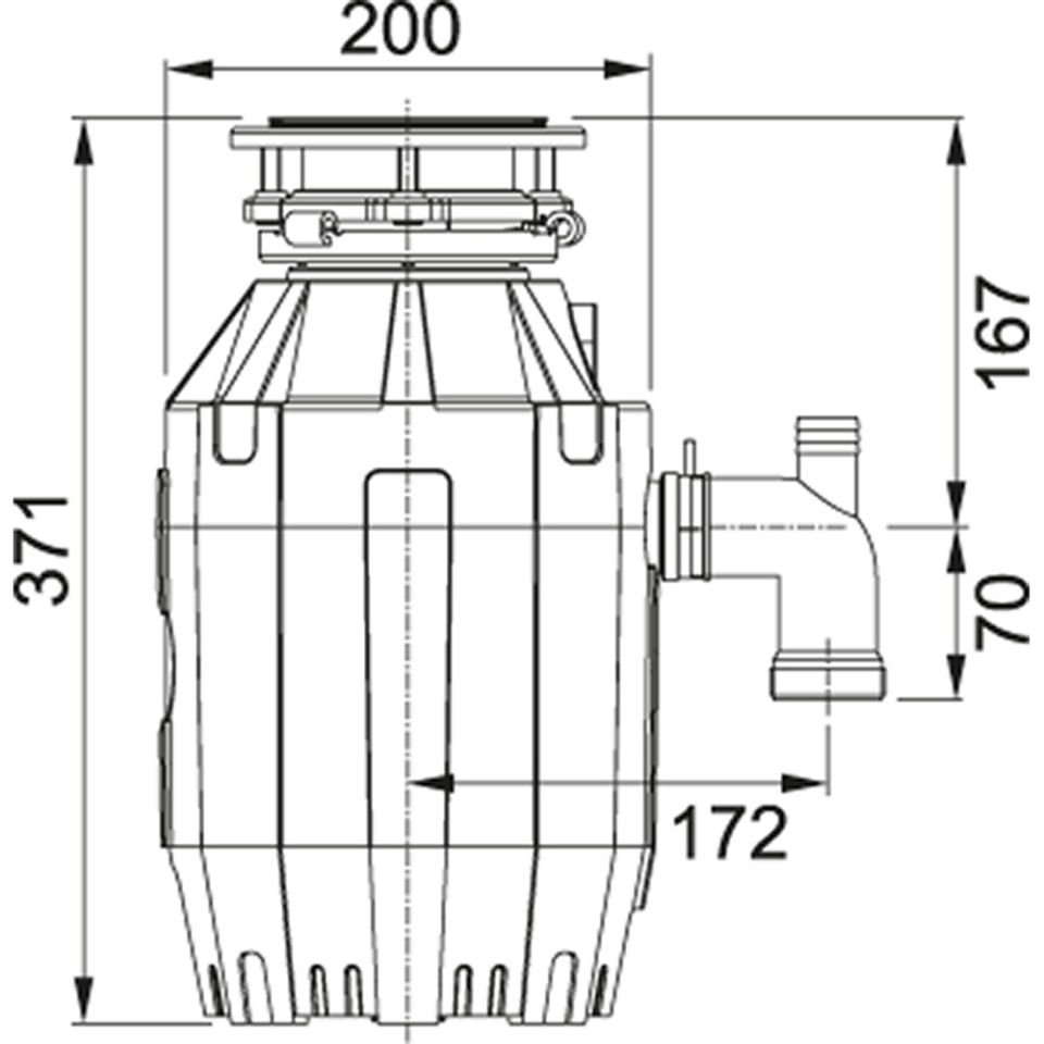 Franke Te-77 Çöp Öğütücü