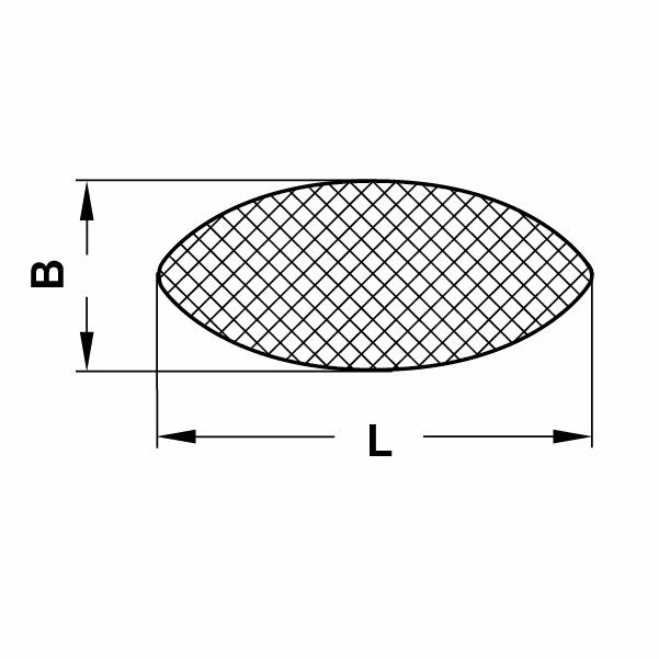 Hafele Lamel Ahşap 23x56mm (100 Adet)
