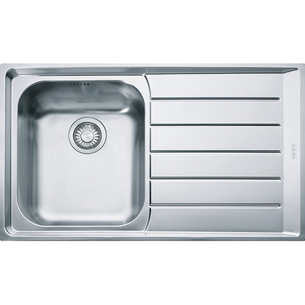 Franke Neptun Nex 611 Tek Gözlü Sol Damlalıklı Çelik Evye