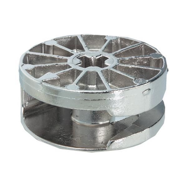 Hafele Maxifix-E Gövde PZ3 18mm (10 Adet), Nikel Kaplama