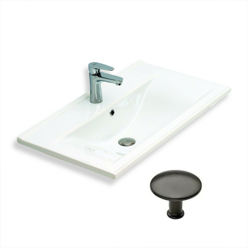 Teta Home Tiflis 65 Cm Mdf Banyo Dolabı Seti