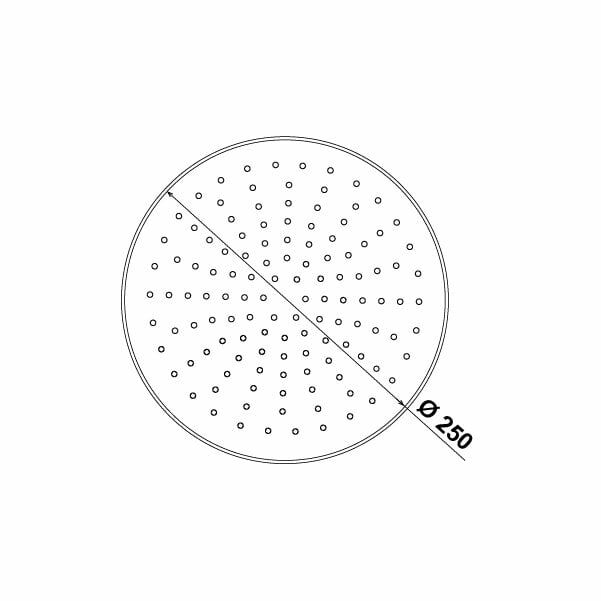 Hafele Anton El Duşu Parlak Krom Renk