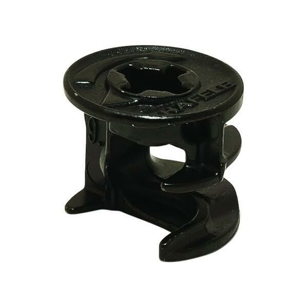 Hafele Minifix Faturasız Gövde 15/18mm (100 Adet), Siyah