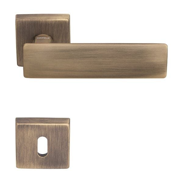 Hafele Kapı Kolu Seti Spring Oda Antik Bronz