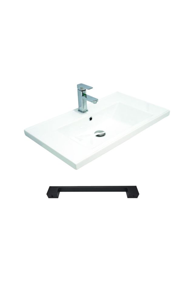 Teta Home Lizbon 100 Cm Mdf Banyo Dolabı Seti