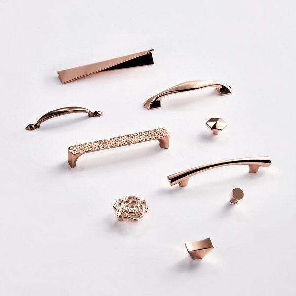 Hafele Mobilya Kulpu Arco 128mm Parlak Bakır