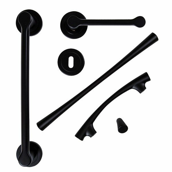 Hafele Mobilya Kulpu Arco 128mm Mat Siyah