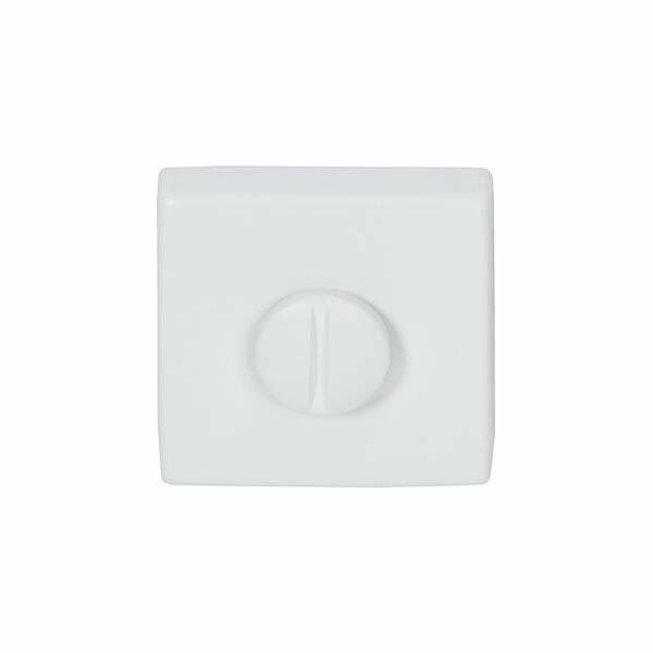 Hafele Kare Wc Kapı Kolu Rozeti 50mm, Beyaz Renk