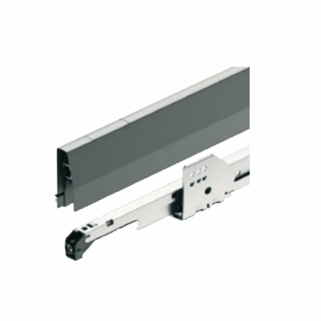 Hafele İç Çekmece Seti 60'lık Modül İçin Kare Bordürlü 35'lik Antrasit