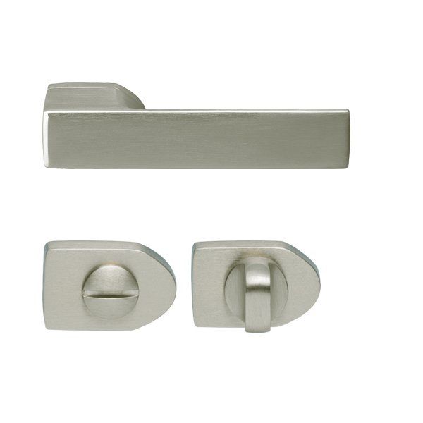 Hafele Kapı Kolu Seti Patty Kol Seti WC Mat Nikel