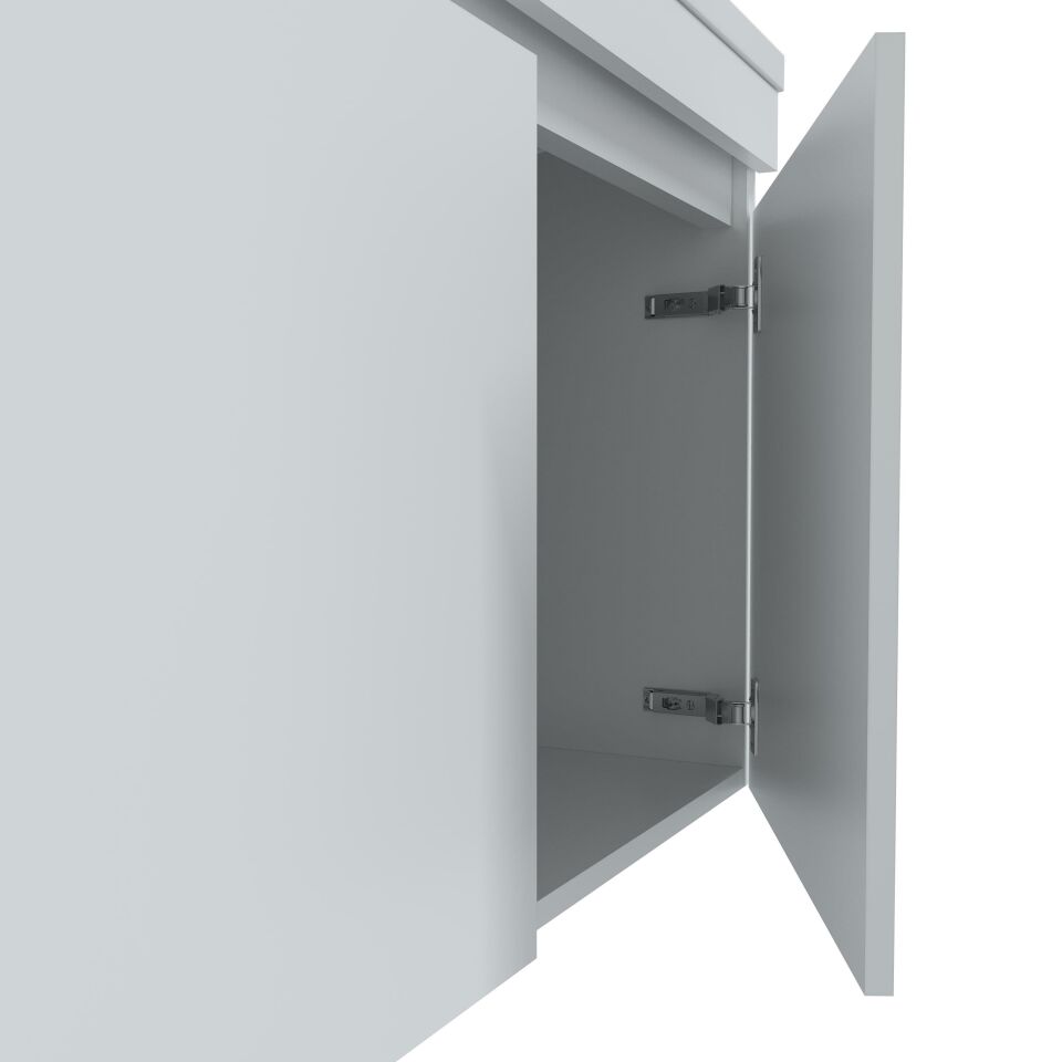 Teta Home Tokyo 65 Cm Mdf Banyo Dolabı Seti + Boy Dolabı Beyaz