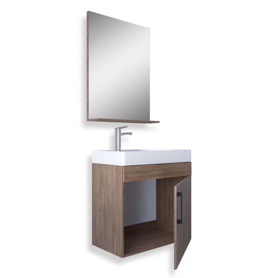 Teta Home Rio 45 Cm Banyo Dolabı Seti