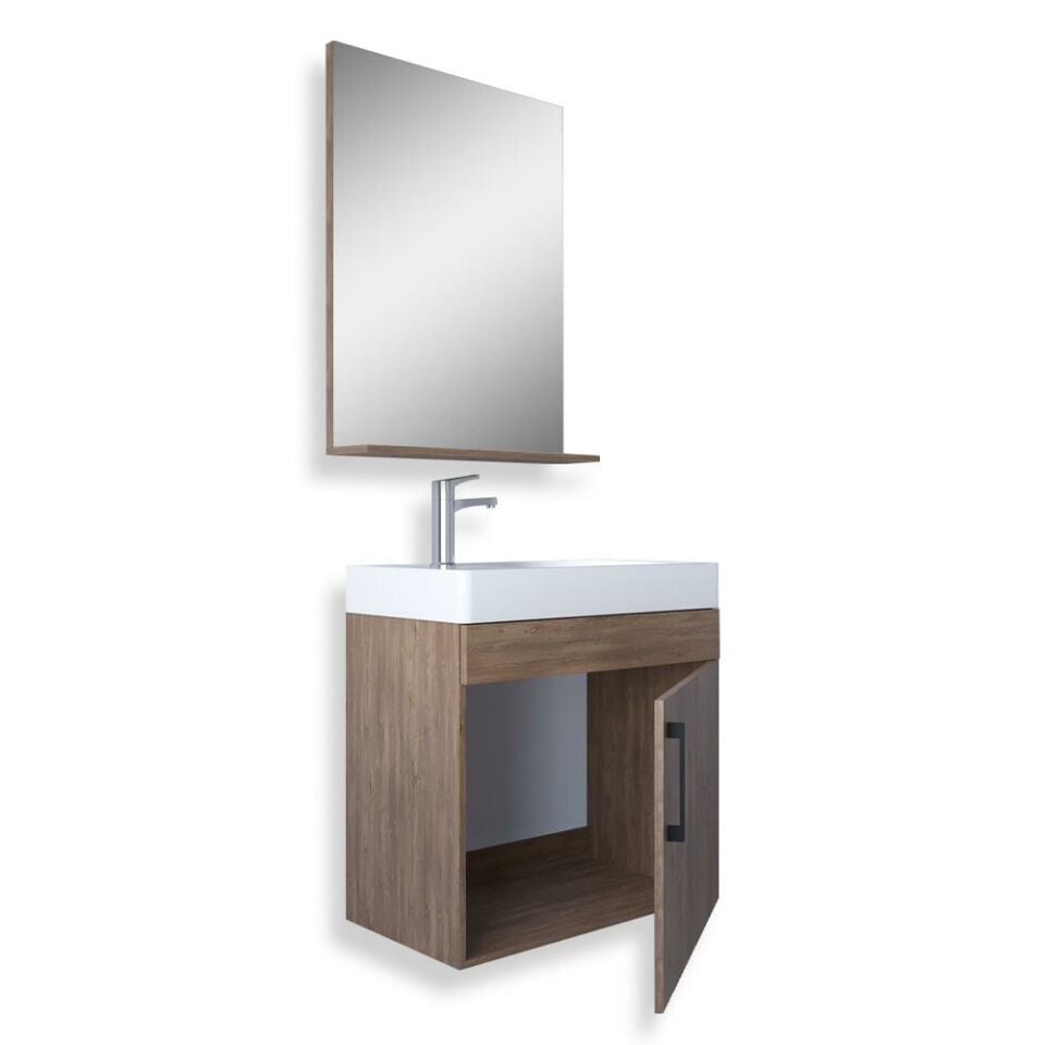 Teta Home Rio 45 Cm Banyo Dolabı Seti
