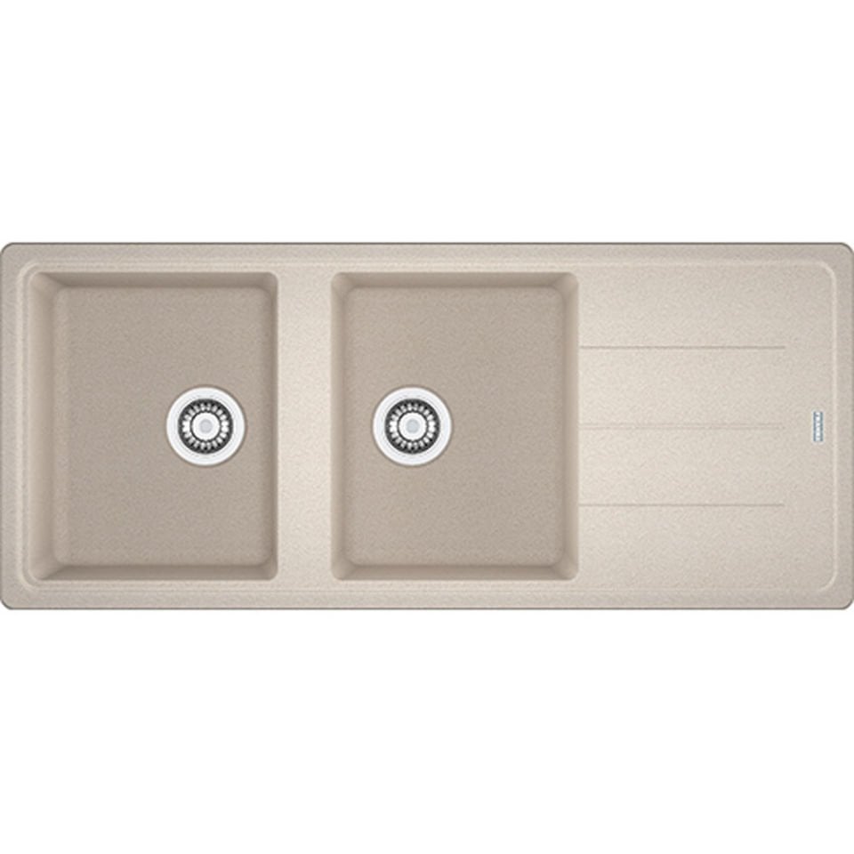 Franke Basis Bfg 621 Sahara 2 Gözlü Sağ-Sol Damlalıklı Granit Evye