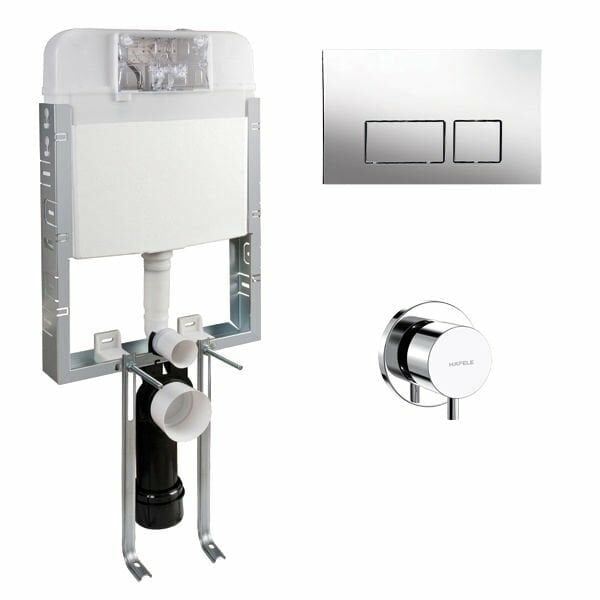 Hafele Gömme Rezervuar Seti Matto 01 Mat Krom