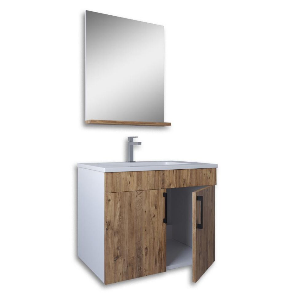 Teta Home Prag 65 Cm Banyo Dolabı Seti