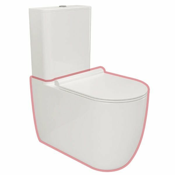 Hafele Pisuvar Pota Parlak Beyaz Renk