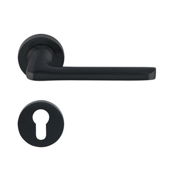 Hafele Kapı Kolu Seti Eloy Barelli Mat Siyah