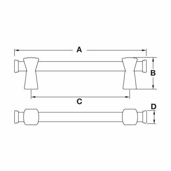 Hafele Mobilya Kulpu Story 160mm Parlak Altın