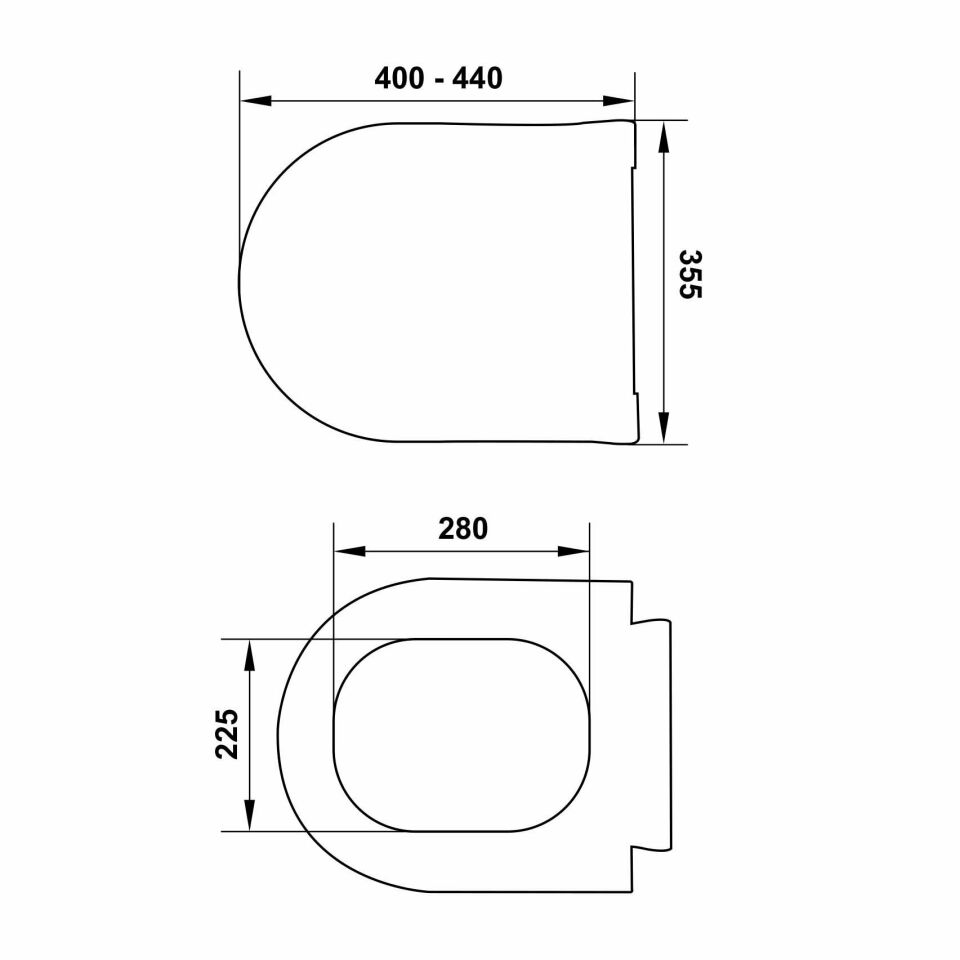 Hafele Klozet Kapağı Arena R DP Mat Gri