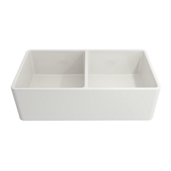 Hafele Norah Seramik Eviye 838x457mm, Parlak Beyaz (Sifonsuz)