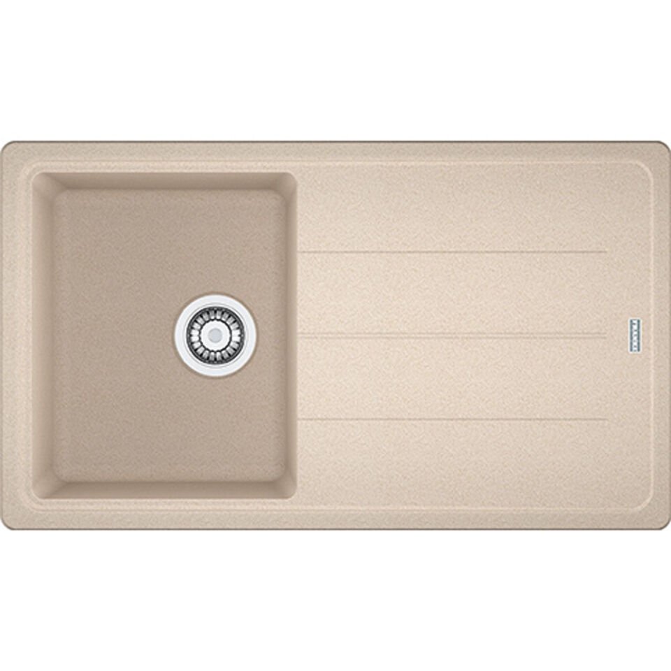Franke Basis Bfg 611-86 Avena Tek Gözlü Sağ-Sol Damlalıklı Granit Evye