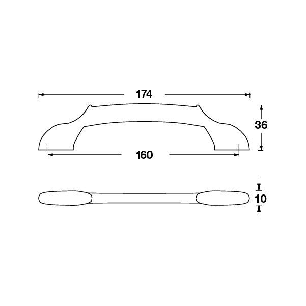 Hafele Mobilya Kulpu Flower 160mm Antik Gümüş