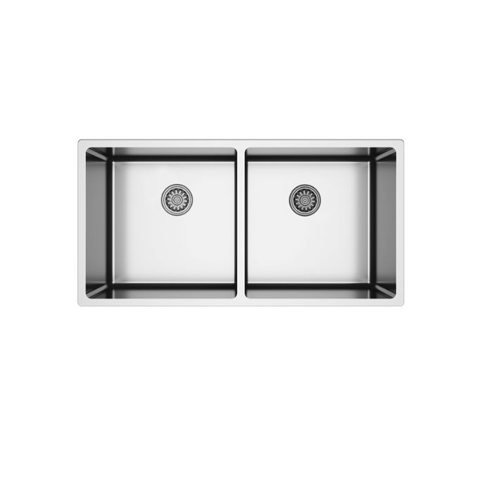 Hafele Novara08 Eviye Seti 860x440mm Paslanmaz Çelik Parlak