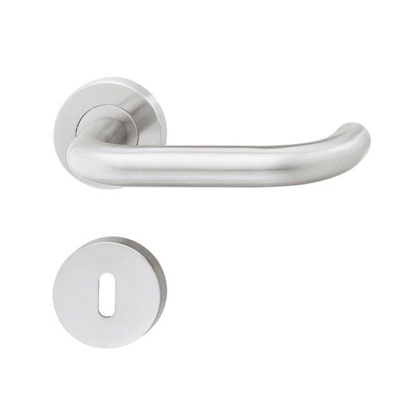 Hafele Kapı Kolu Seti Roland-M Oda Paslanmaz Çelik Mat