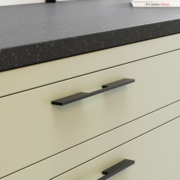 Hafele Mobilya Kulpu Mia2 350mm Siyah