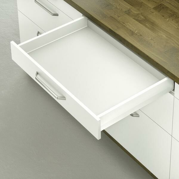 Hafele Çekmece Seti Bordürsüz 50'lik Vidalı Beyaz