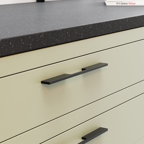 Hafele Mobilya Kulpu Mia2 400mm Siyah