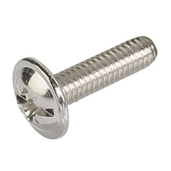 Hafele Bağlantı Vidası M4x15mm (100 Adet), Nikel Kaplama