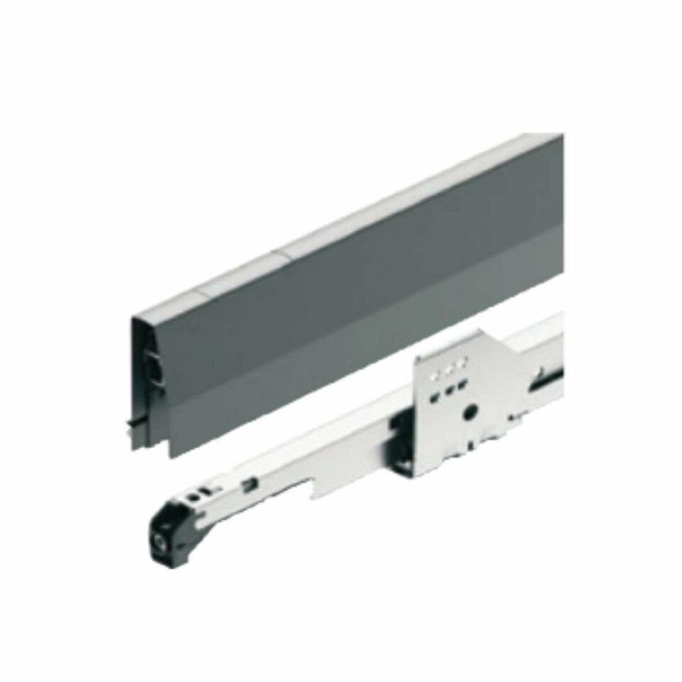 Hafele İç Çekmece Seti 120'lik Modül İçin Kare Bordürlü 35'lik Antrasit