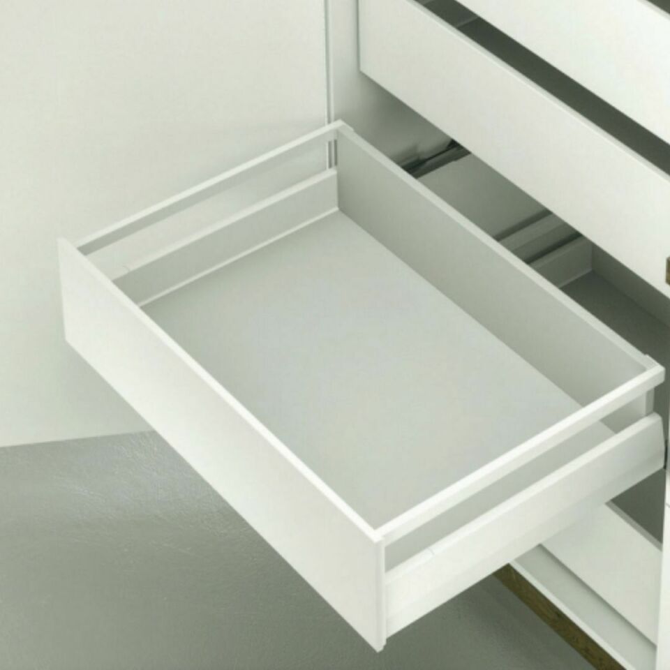 Hafele İç Çekmece Seti 120'lik Modül İçin Kare Bordürlü 45'lik Antrasit