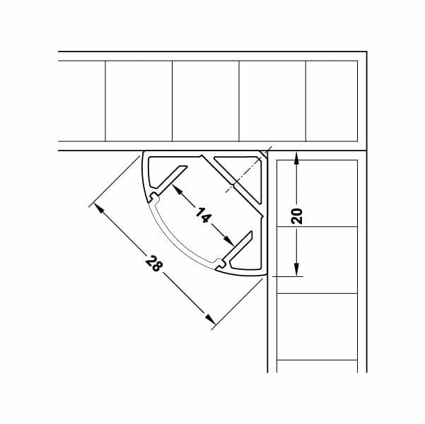 Hafele Montaj Parçası Mat Paslanmaz Çelik Renk