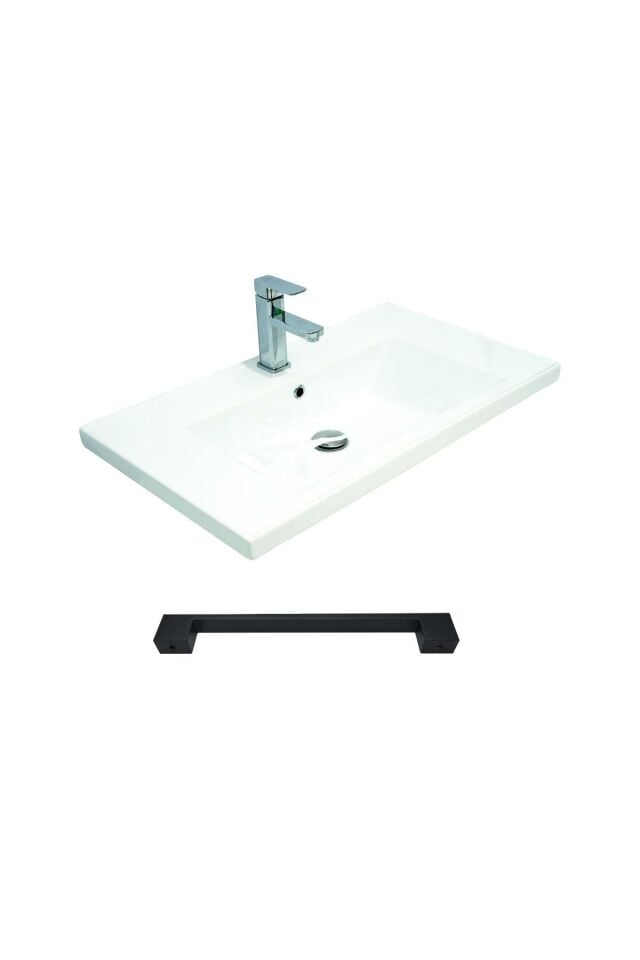 Teta Home Lizbon 100 cm Mdf Banyo Dolabı Seti ve Boy Dolabı