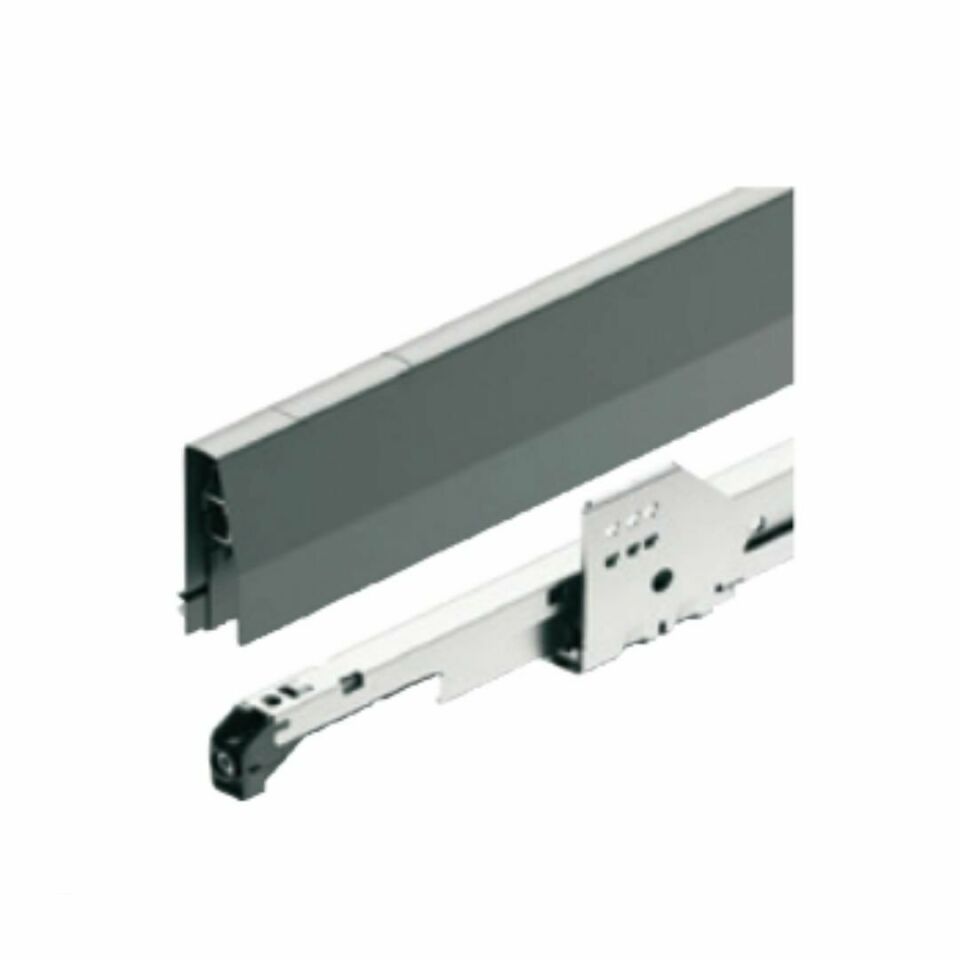 Hafele İç Çekmece Seti 90'lık Modül İçin Kare Bordürlü 45'lik Antrasit