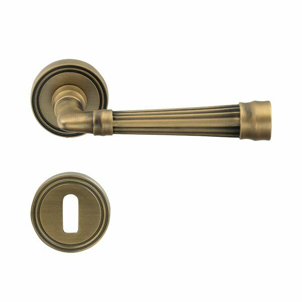 Hafele Kapı Kolu Seti Gain Oda Antik Bronz