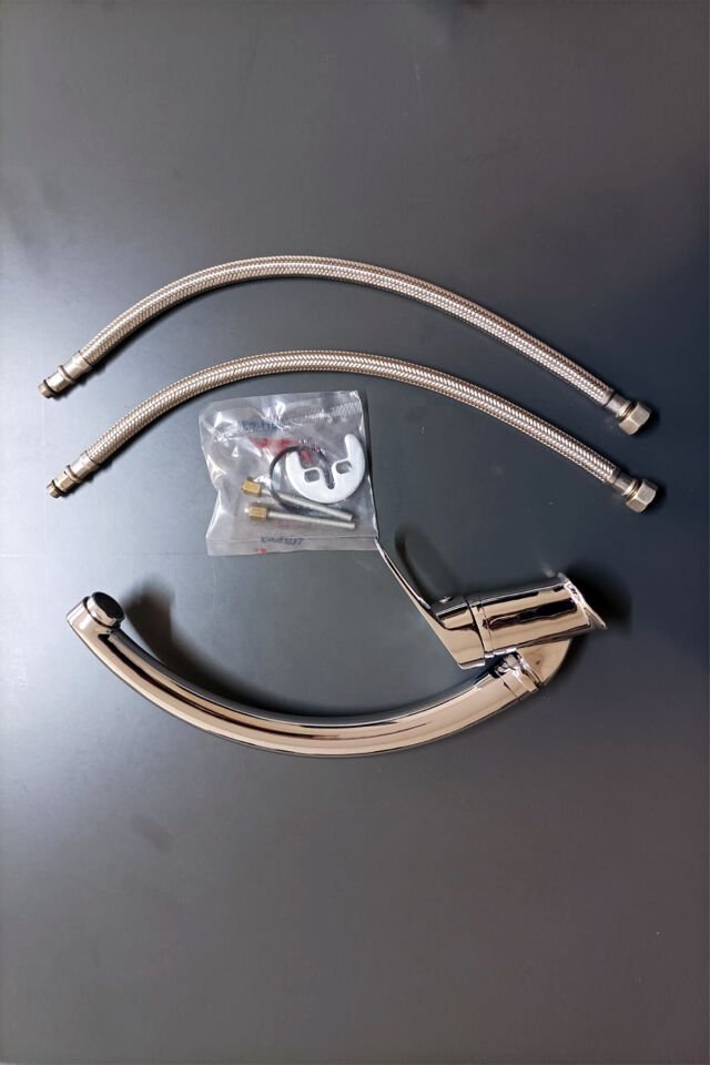 Hay Armatür Trio Serisi 0362 Mix Kuğu Evye Bataryası