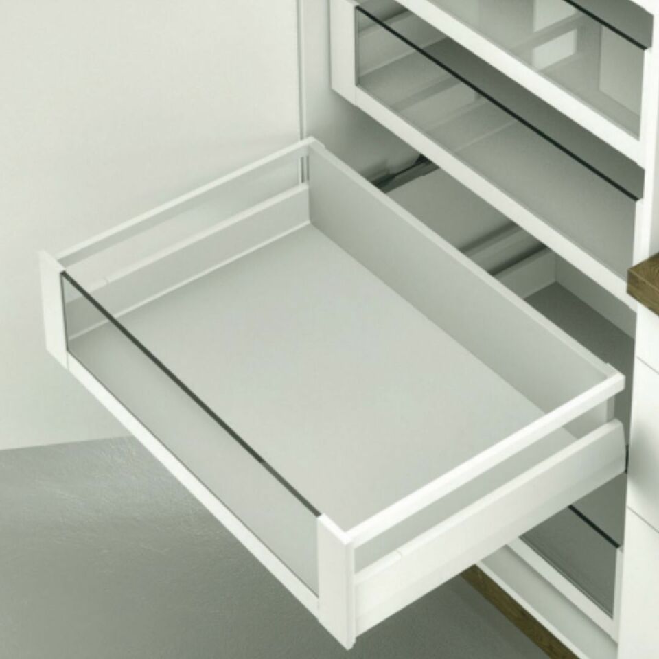 Hafele İç Çekmece Seti 60'lık Modül İçin Kare Bordürlü 50'lik Gri