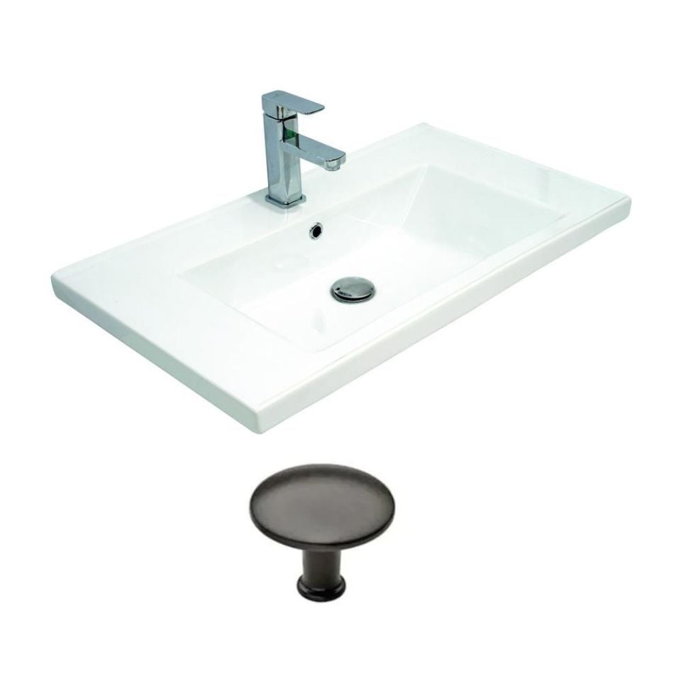 Teta Home Tiflis 80 Cm Mdf Banyo Dolabı Seti