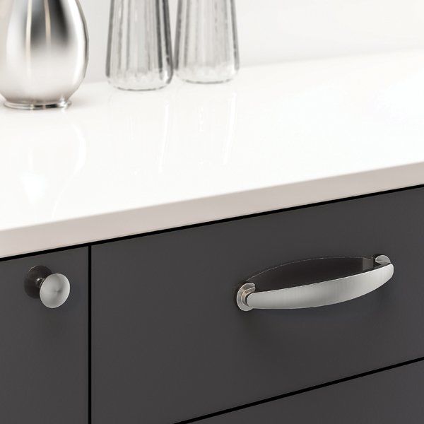 Hafele Düğme Kulp Fungo 35mm Parlak Bakır