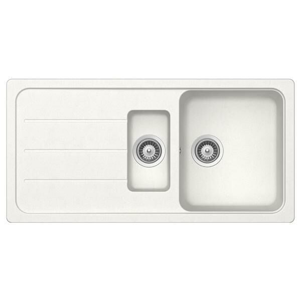 Hafele Elisa Granit Eviye 1000x500mm, Beyaz Renk