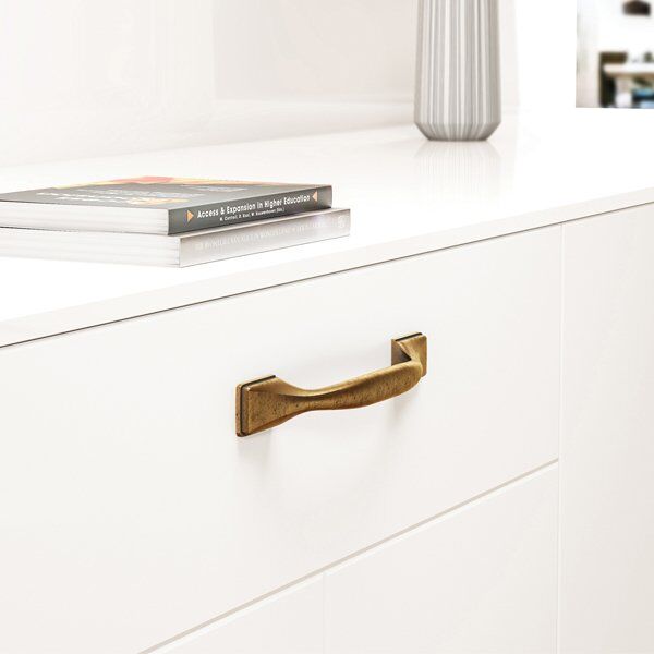 Hafele Mobilya Kulpu Adda 160mm Antik Bronz