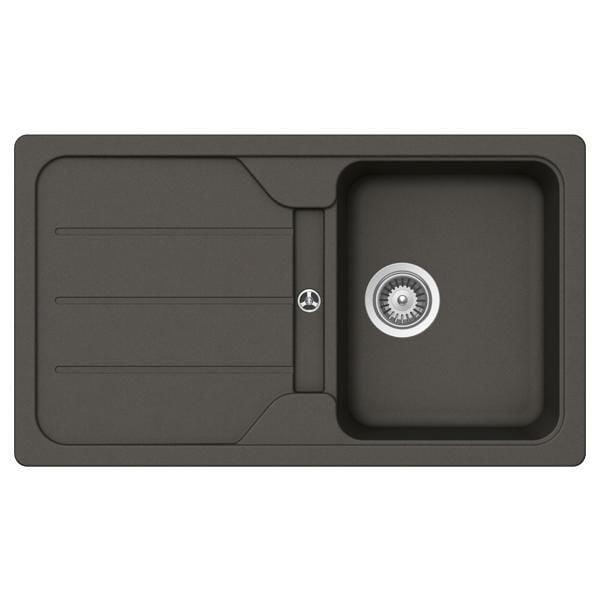 Hafele Elisa Granit Eviye 860x500mm, Antrasit Renk