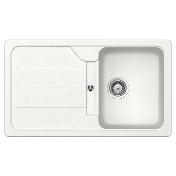 Hafele Elisa Granit Eviye 860x500mm, Beyaz Renk