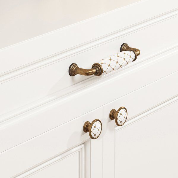 Hafele Mobilya Kulpu Dorothy 160mm Antik Bronz