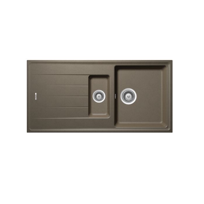 Hafele Demeter Granit Eviye 1000x500mm, Kahve Renk (Sifonsuz)