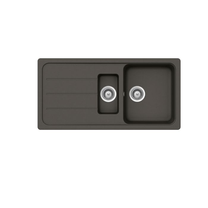 Hafele Elisa Granit Eviye 1000x500mm, Antrasit Renk (Sifonsuz)